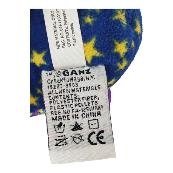 Ganz Webkinz Midnight Owl Plush No Code Stuffed Animal Toy Doll Stars Halloween - Picture 9 of 12